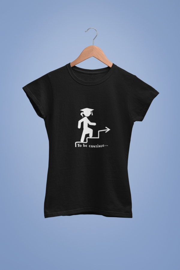 T-Shirt Woman To be continued - Imagen 3