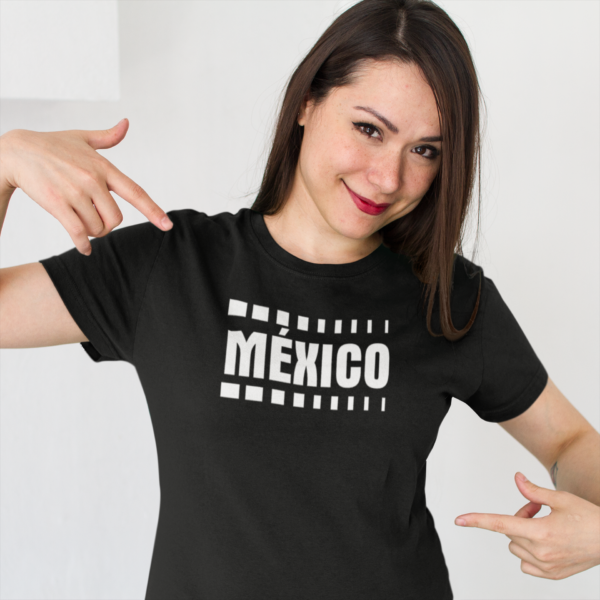 T-Shirt México Estampado Blanco - Imagen 7