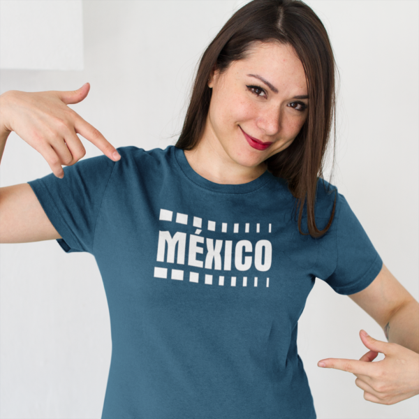 T-Shirt México Estampado Blanco - Imagen 6