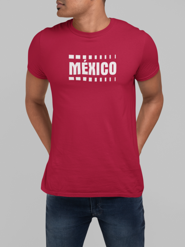 T-Shirt México Estampado Blanco - Imagen 2