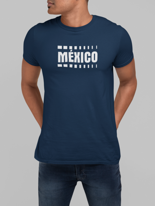 T-Shirt México Estampado Blanco - Imagen 3