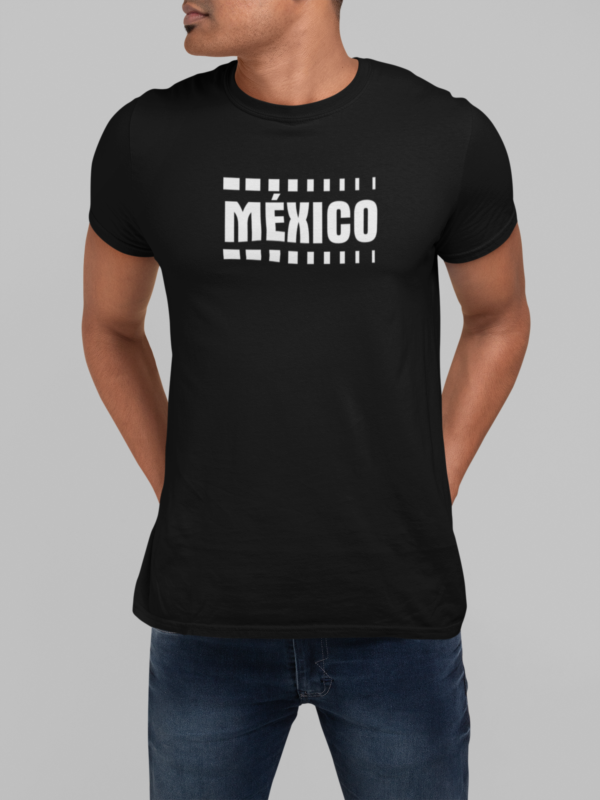 T-Shirt México Estampado Blanco - Imagen 4