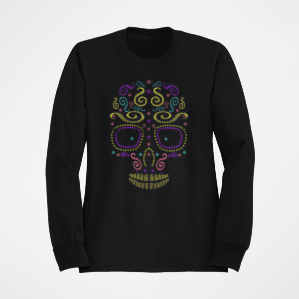 Sudadera Estampado Calavera Multicolor