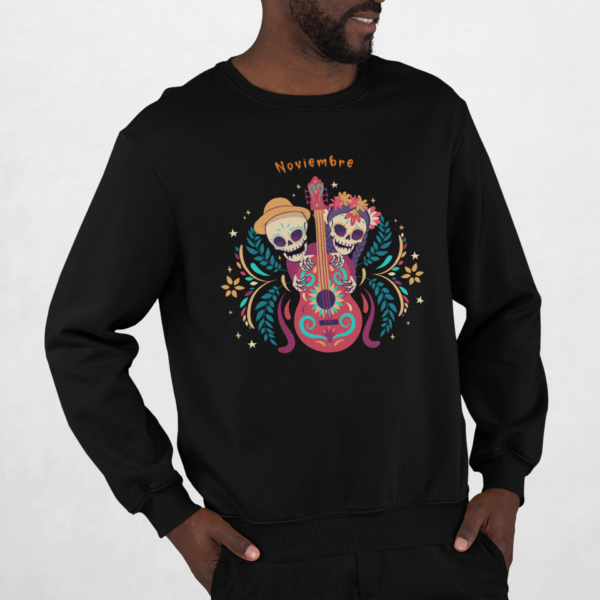 Sudadera Estampada Catrín y Catrina - Imagen 3