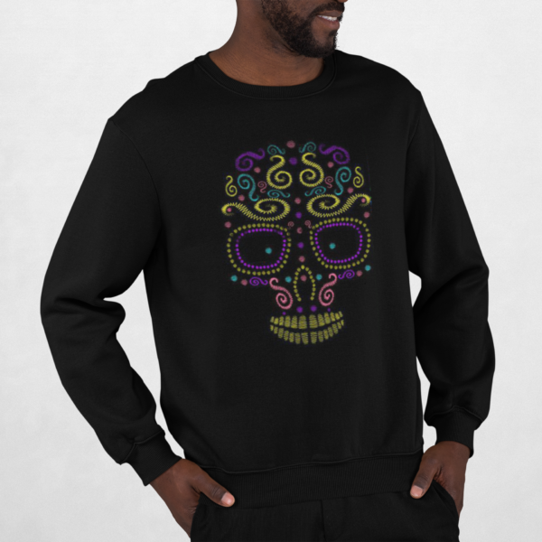 Sudadera Estampado Calavera Multicolor - Imagen 2